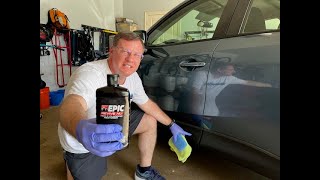 Malco EPIC Revive Nu Black Trim amp Cladding Restorer  Automotive Application [upl. by Caton]