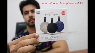 Connect Mobile Screen To TV with Miracast Dongle Wireless Display [upl. by Amethist]