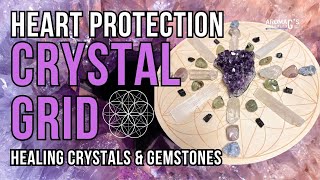 Heart Protection Crystal Grid [upl. by Ecnerewal31]