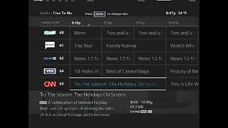 Xfinity Guide Browsing November 27th 2022 [upl. by Lemor827]