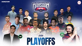 NOOBSTORM MONSOON MAYHEM CUP PLAYLOFFS LIVE  GLOBAL FUT SERVICES vsindiafc [upl. by Annej331]