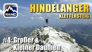 Hindelanger Klettersteig 4 Gipfel Großer Daumen GoPro HD  Abenteuer Alpin 2013 14 [upl. by Gusba]