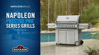 Napoleon Prestige PRO™ Series Grills Product Video [upl. by Enitsenre]