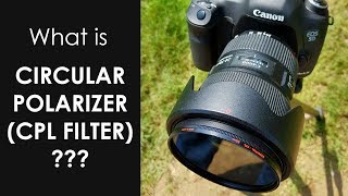 What is Polarizer Filter CPL filter Hindi [upl. by Elockcin]