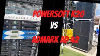 TESTING BASS  ADMARK AD 42 VS POWERSOFT K20 FEATURING MARK DRAGON [upl. by Yennek]