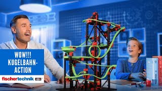 DER Kugelbahn Klassiker  Looping amp maximale Geschwindigkeit  Marble Run  fischertechnik [upl. by Farnham]