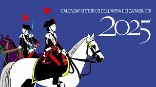 Calendario Storico dellArma dei Carabinieri 2025  Le Tavole [upl. by Ikaz]