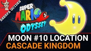 Cascade Kingdom Moon 10 Cascade Kingdom Timer Challenge 2 Location  Super Mario Odyssey [upl. by Astra]