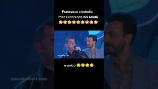 Francesco cicchella imita Francesco dei modà 😂😂😂😂😂😂 [upl. by Gloriana]