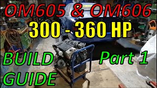 Mercedes OM605 OM606 Superturbo Setup Building Guide Part 13 [upl. by Sordnaxela]