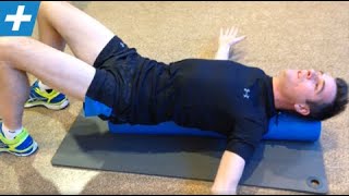 The 10 minute foam roller spinal stretch  Feat Tim Keeley  No54  Physio REHAB [upl. by Eldnek]