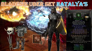 Diablo II Resurrected  Bladesin Build Set Item Natalya’s Odium  Uber Tristram [upl. by Eonak992]