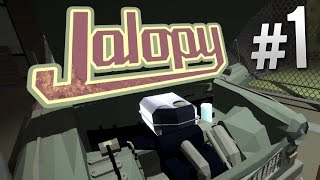 Jalopy Gameplay  Ep 1  HOW TO BUILD A CAR  Lets Play Jalopy Jalopy Early Access Gameplay [upl. by Durware188]