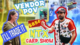 She traded her UMBREON VMAX  NTX Card Show  Vendor POV  Pokemon Deals [upl. by Leirraj]