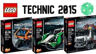 LEGO Technic 2015 [upl. by Pelage]