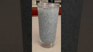 How to make Basil seeds water weight loss Drink shorts [upl. by Donell]