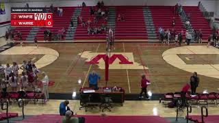 Warrenton  Winfield  Volleyball  10824 [upl. by Penhall]