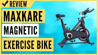 MaxKare Magnetic Exercise Bikes Stationary Belt Drive Indoor Cycling Bike Review [upl. by Symon]