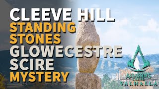 Cleeve Hill Glowecestrescire Standing Stones Mystery Assassins Creed Valhalla [upl. by Aznofla]