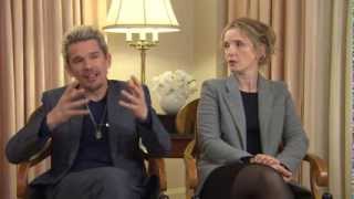 Intervju med Julie Delpy och Ethan Hawke om quotBefore Midnightquot [upl. by Volotta]