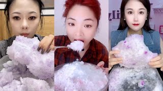 ASMR FREEZER FROST EATING AND SCRAPING  WHITE ICE EATING [upl. by Triley]