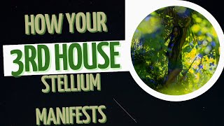 Stellium in 3rd House How It Manifests Lessons Reflections Gemini and Character Development [upl. by Frulla]