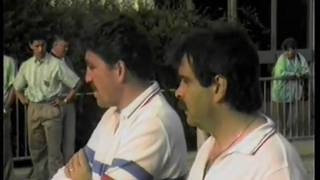 Championnat de France à pétanque 1988 de TARBES  Episode 01 [upl. by Eikram]