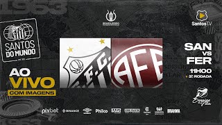 🔴 AO VIVO COM IMAGENS SANTOS 0 x 1 FERROVIÁRIA  BRASILEIRO FEMININO 120323 [upl. by Niabi]