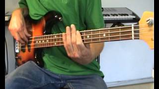 George McCrae  Rock Your Baby  Bass Cover [upl. by Brook213]