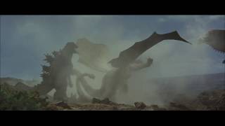 Ghidorah the ThreeHeaded Monster 1965 In the Heat of Battle clip  Classic Japanese Monsters [upl. by Caron85]