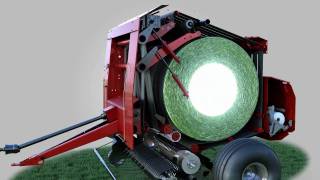 Massey Ferguson 2800 Baler Animation [upl. by Karmen599]