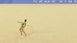 Paris Olympics Boryana Kaleyn  Hoop AA Final [upl. by Arnelle]