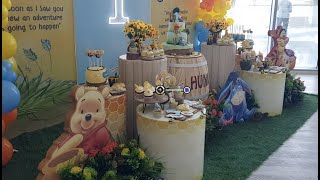 Winnie the pooh birthday decor [upl. by Lewes987]