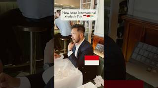 How Asian International Students pay the Bill [upl. by Ahsas]