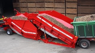 GRIMME TH 624 amp RH 2460  tandemreceiving hopper amp receiving hopper [upl. by Salina]