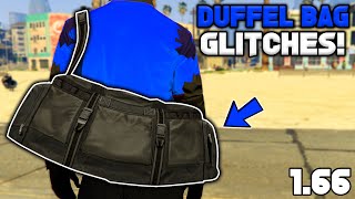 2 Methods To Get The Duffel Bag In Gta 5 Online 166 [upl. by Edas]