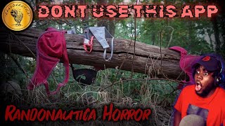 Horrifying Things Encountered Using Randonautica by Mr Nightmare REACTION [upl. by Yleek458]