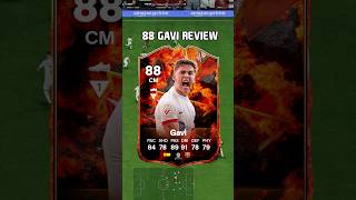 88 Gavi Review in EA Sports FC 24 shorts short fc24 eafc24 gavi [upl. by Nahaj76]