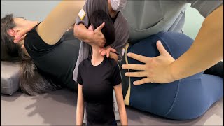 뼈소리ASMR모델 예림 무편집 Full영상Chiropractic Full Body CrackingampAdjustment ASMRJK메디컬교정센터 [upl. by Atsirt]