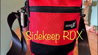 The Greenroom136 Sidekeep RDX Review A Great Small EDC Bag for your Essentials amp iPad Mini [upl. by Suruat]