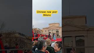 Capodanno cinese a milano trendingshorts milano chinesenewyearsong2024 [upl. by Israel]