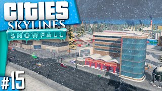 Cities Skylines Snowfall  Part 15 [upl. by Eudocia726]