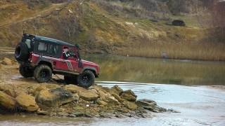 Land Rover Defender 90 offroad [upl. by Dacie]