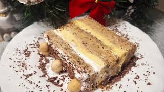 Novogodišnja 🎄🎇🎄🎇🎄 torta sa Milka čokoladom i lešnicima pohvalite se ovim receptom [upl. by Abil424]