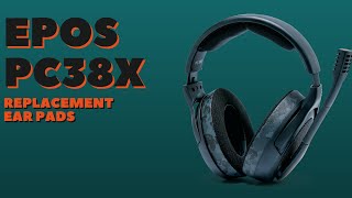 How To Replace Sennheiser PC38X Ear Pads [upl. by Jeffries439]