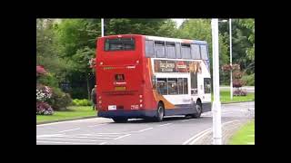 Buses at Glenrothes Bus Station 31072013 [upl. by Annice401]