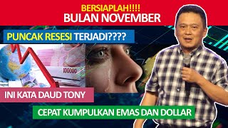 Resesi akan terjadi lagi  Ps Daud Tony [upl. by Eelrahs]