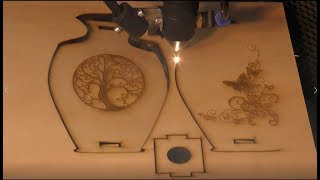 HOW TO engrave and cut with a 100w CO2 Laser [upl. by Tahp]