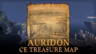 ESO Morrowind Auridon CE Treasure Map  The Elder Scrolls Online Treasure Location [upl. by Dnomaid]