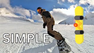 THE VERY SIMPLE THEORY OF GOOD SNOWBOARDING [upl. by Scuram]